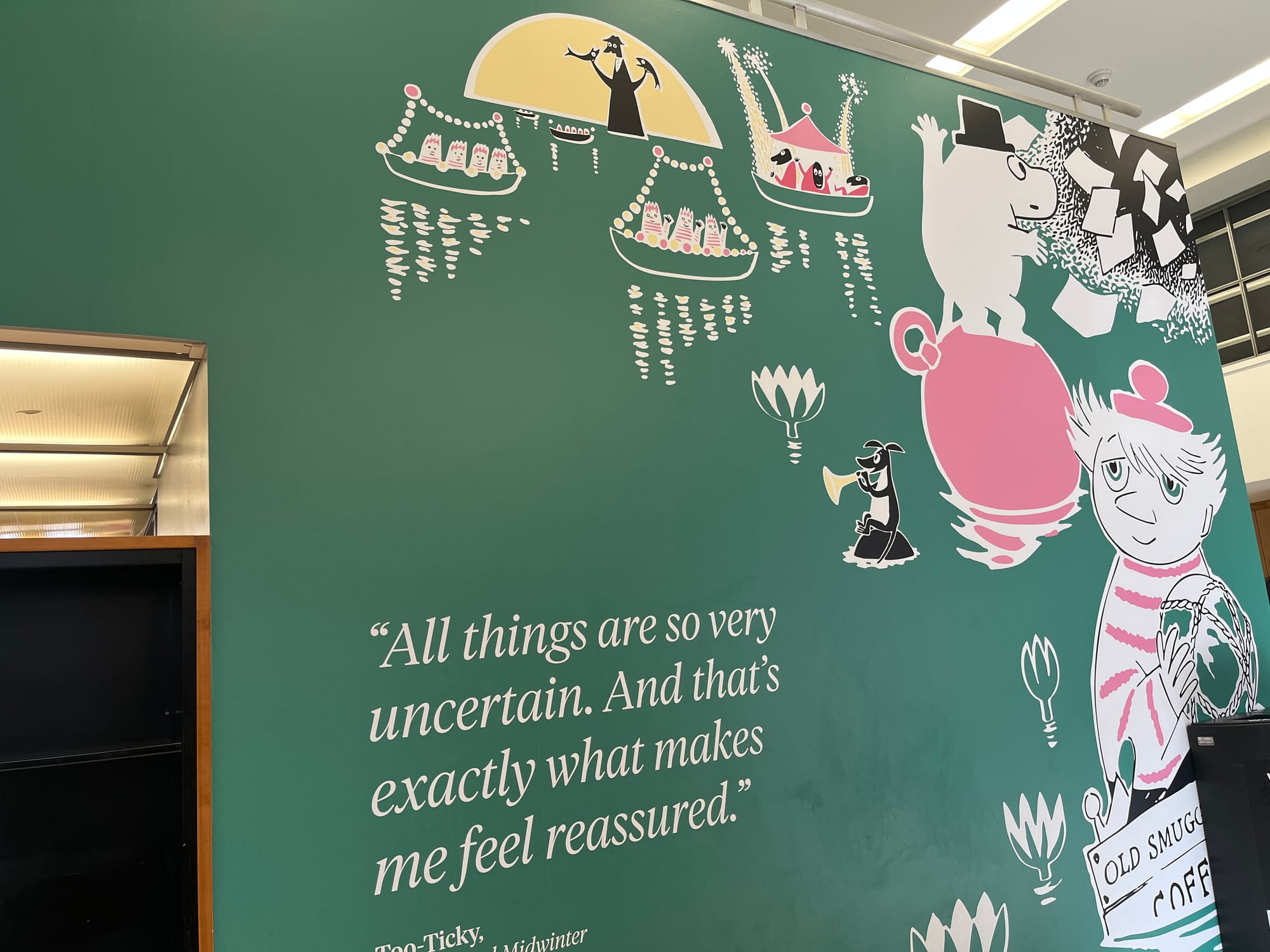 Explored the magical world of Moomins at a Brooklyn Library