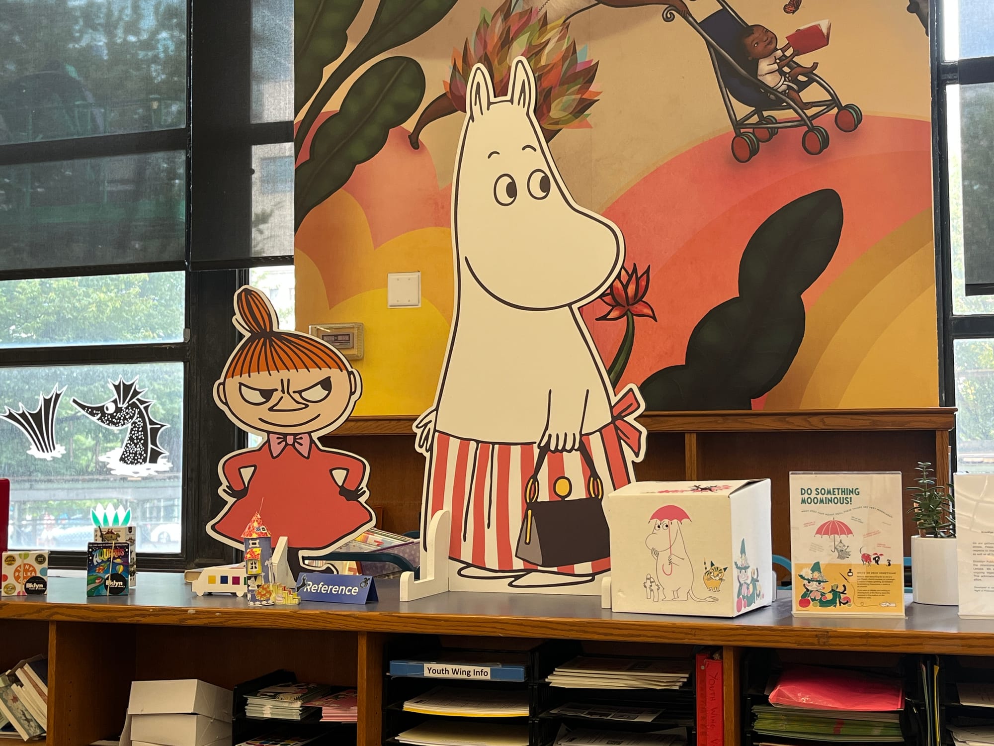 Explored the magical world of Moomins at a Brooklyn Library