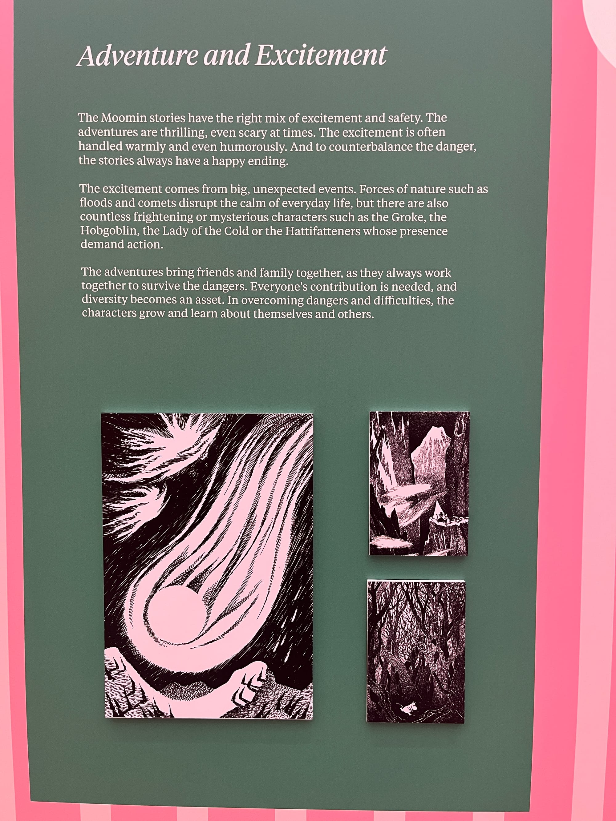 Explored the magical world of Moomins at a Brooklyn Library