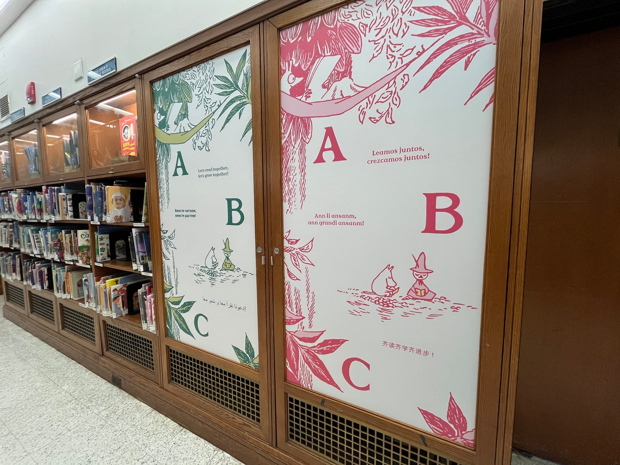 Explored the magical world of Moomins at a Brooklyn Library
