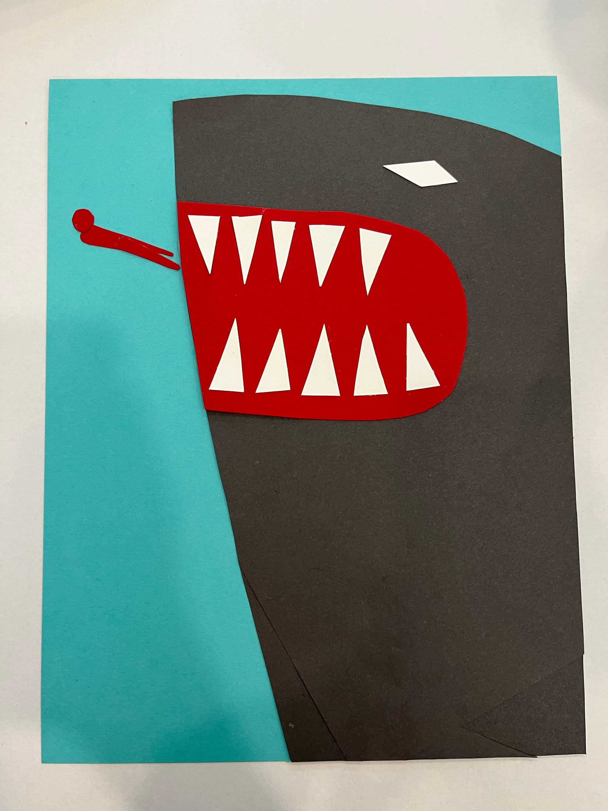 Shark vs. Swimmer: A Picture This Exercise in Fear