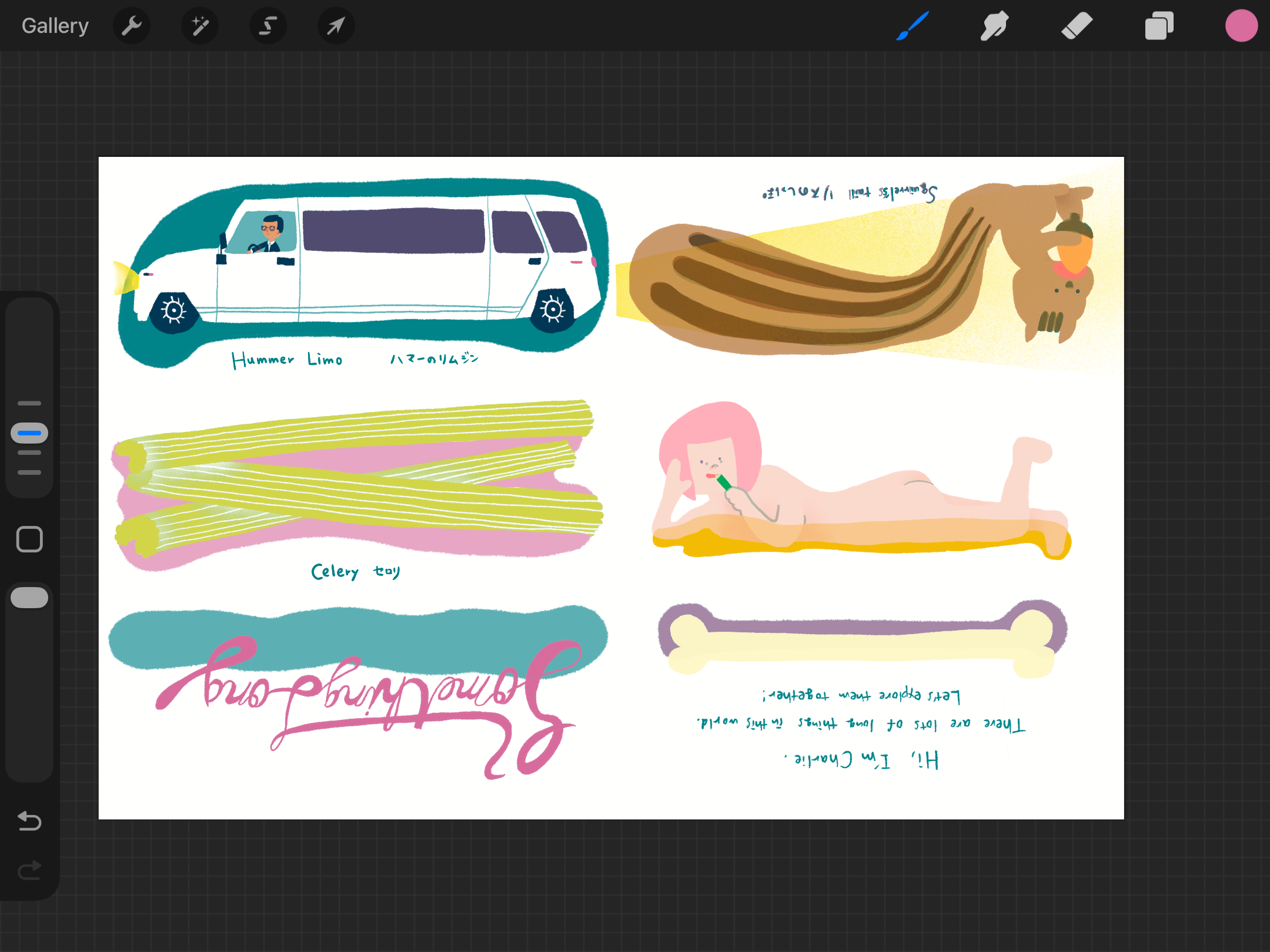 Reworking the Color Separation for “Something Long”