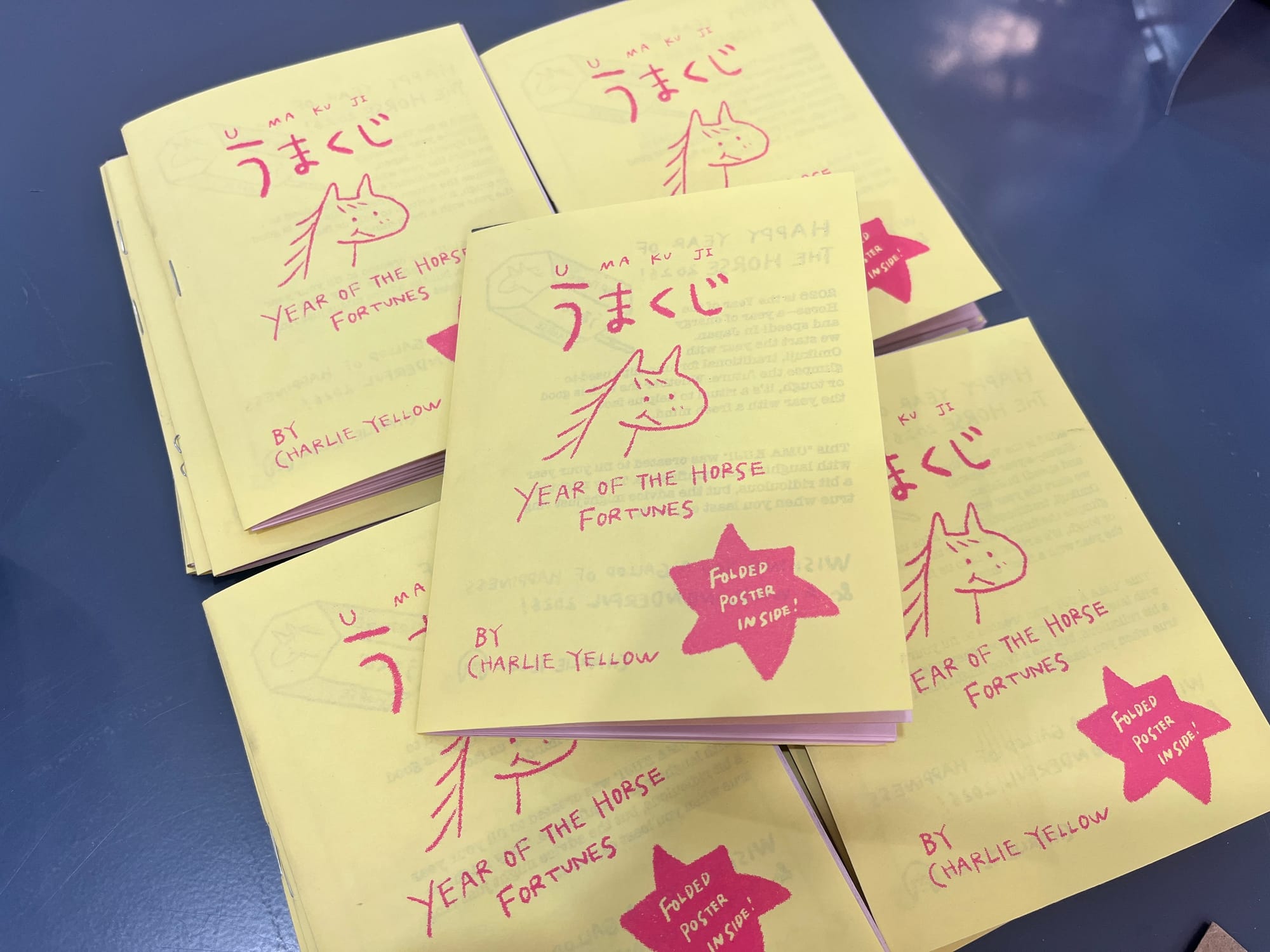 My Uma-Kuji Zine Is Complete!