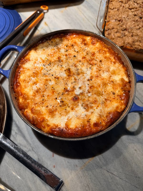 Homemade Mac & Cheese for Thanksgiving