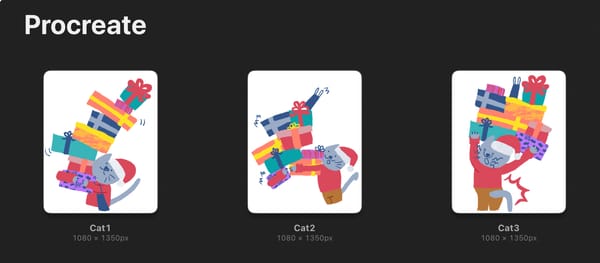 Christmas Eve = Cat Drawing + Holiday Movies