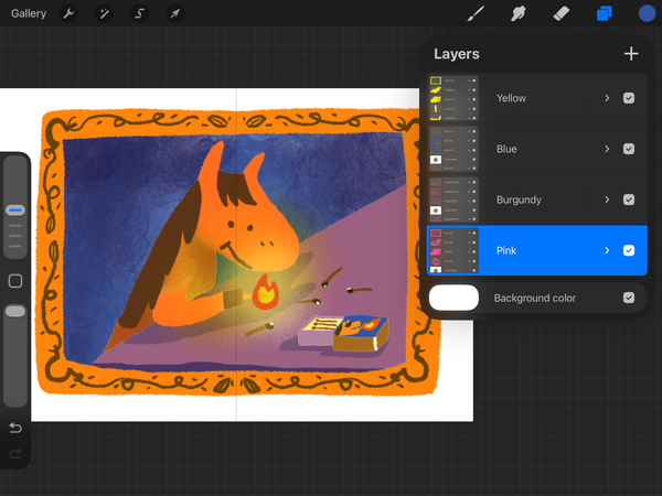 Refining My Fire Horse Illustration