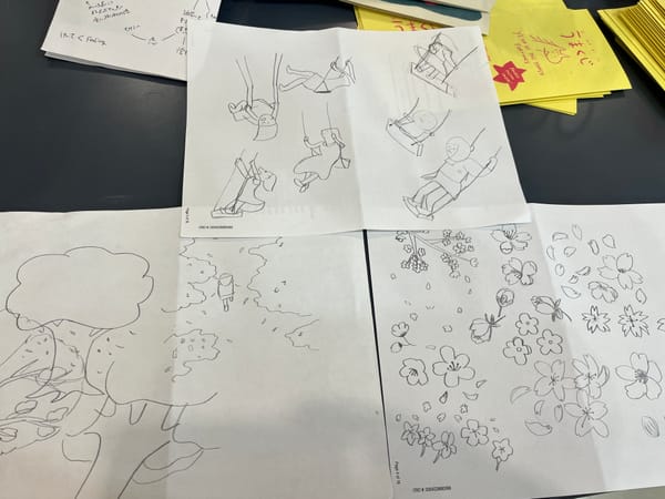 Sketching for the Spring Osusowake Club – Part 2